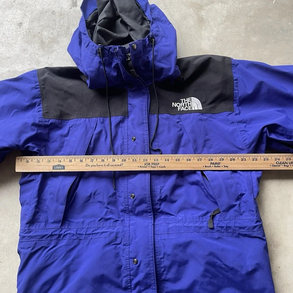Vintage The North Face Gore Tex Mountain Jacket Blue Small Gorpcore Shell‎ Parka